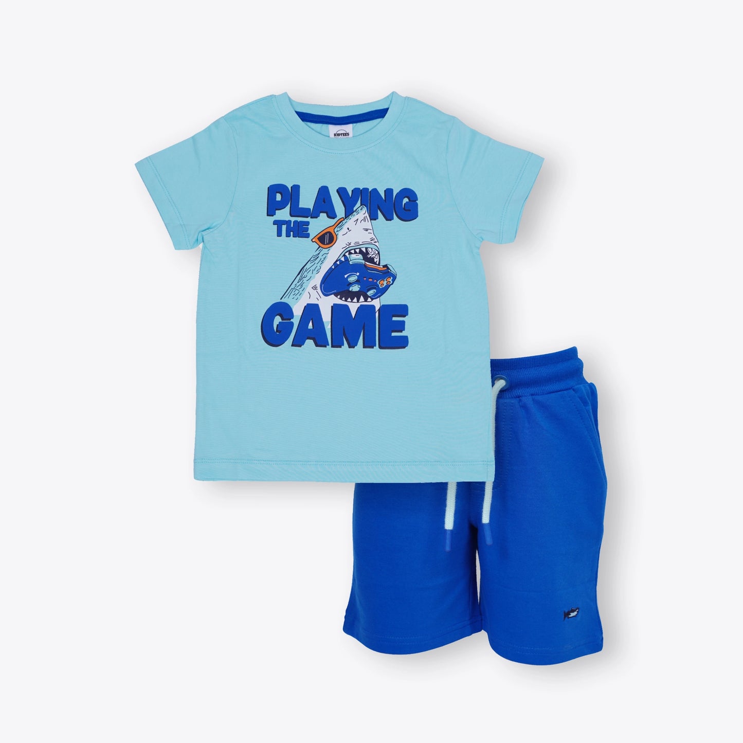 Boys Shark Short Set