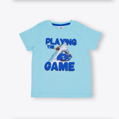 Boys Shark Short Set