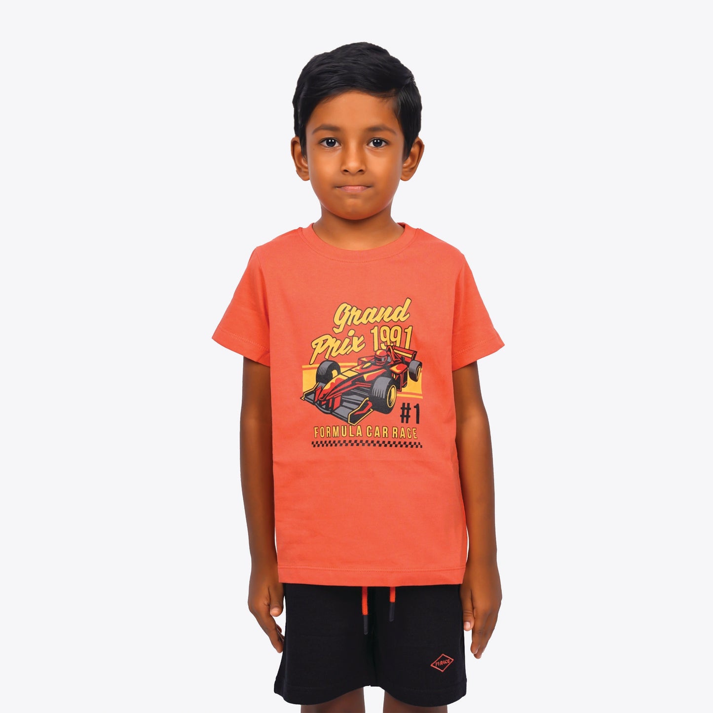 Boys F1 Car Short Set